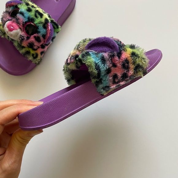 Kids girl TY plush animal sandals - Picture 7 of 12
